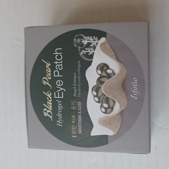 4/$60 NIB Black Pearl Hydrogel Eye Patch - Hydrolyzed Collagen - Picture 1 of 7